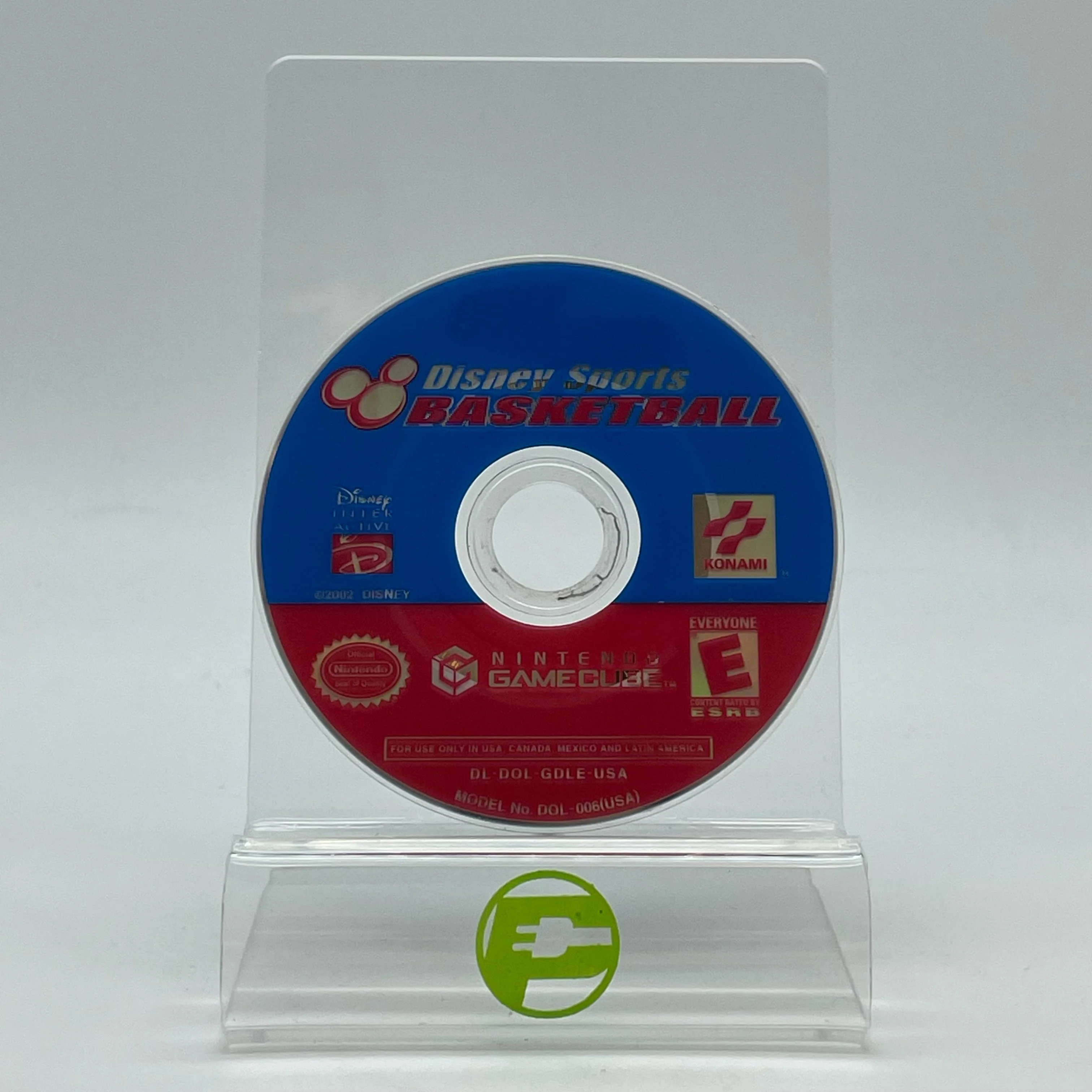 Disney Sports Basketball (Nintendo GameCube, 2002) Disc Only