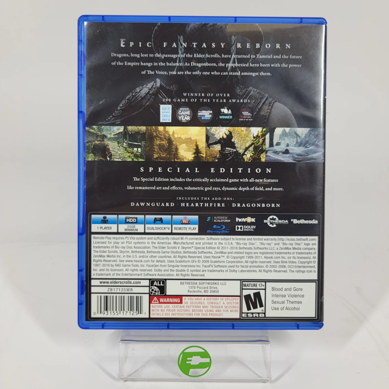 Elder Scrolls V: Skyrim [Special Edition] (Sony PlayStation 4 PS4, 2016) - Image 2