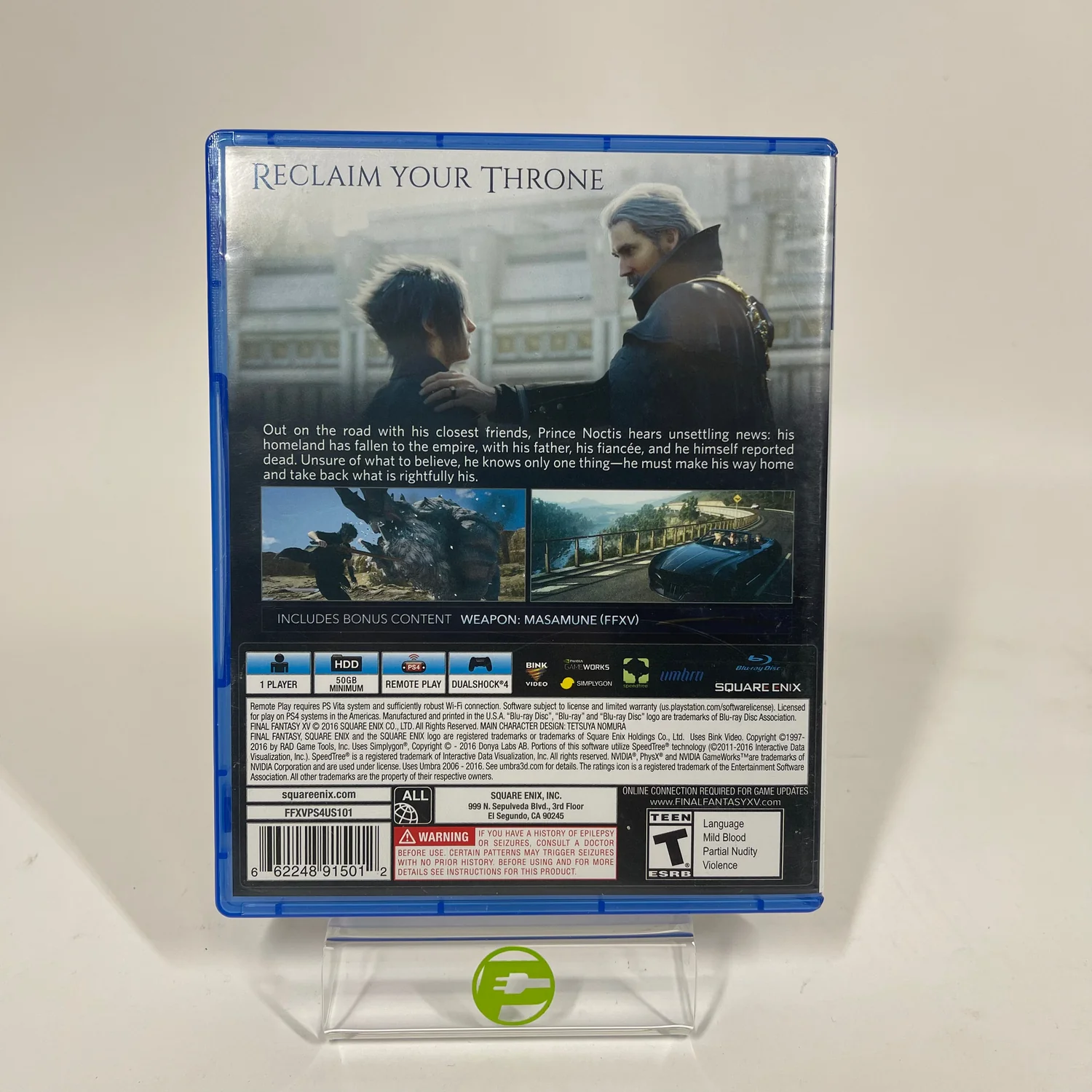 Final Fantasy XV (Sony PlayStation 4 PS4, 2016) - Image 2