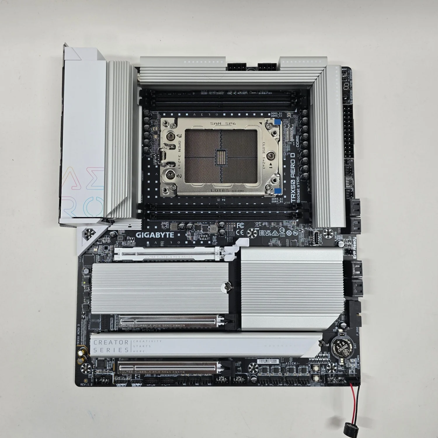 Gigabyte TRX50 AERO D sTR5 E-ATX Creator Motherboard AMD DDR5 