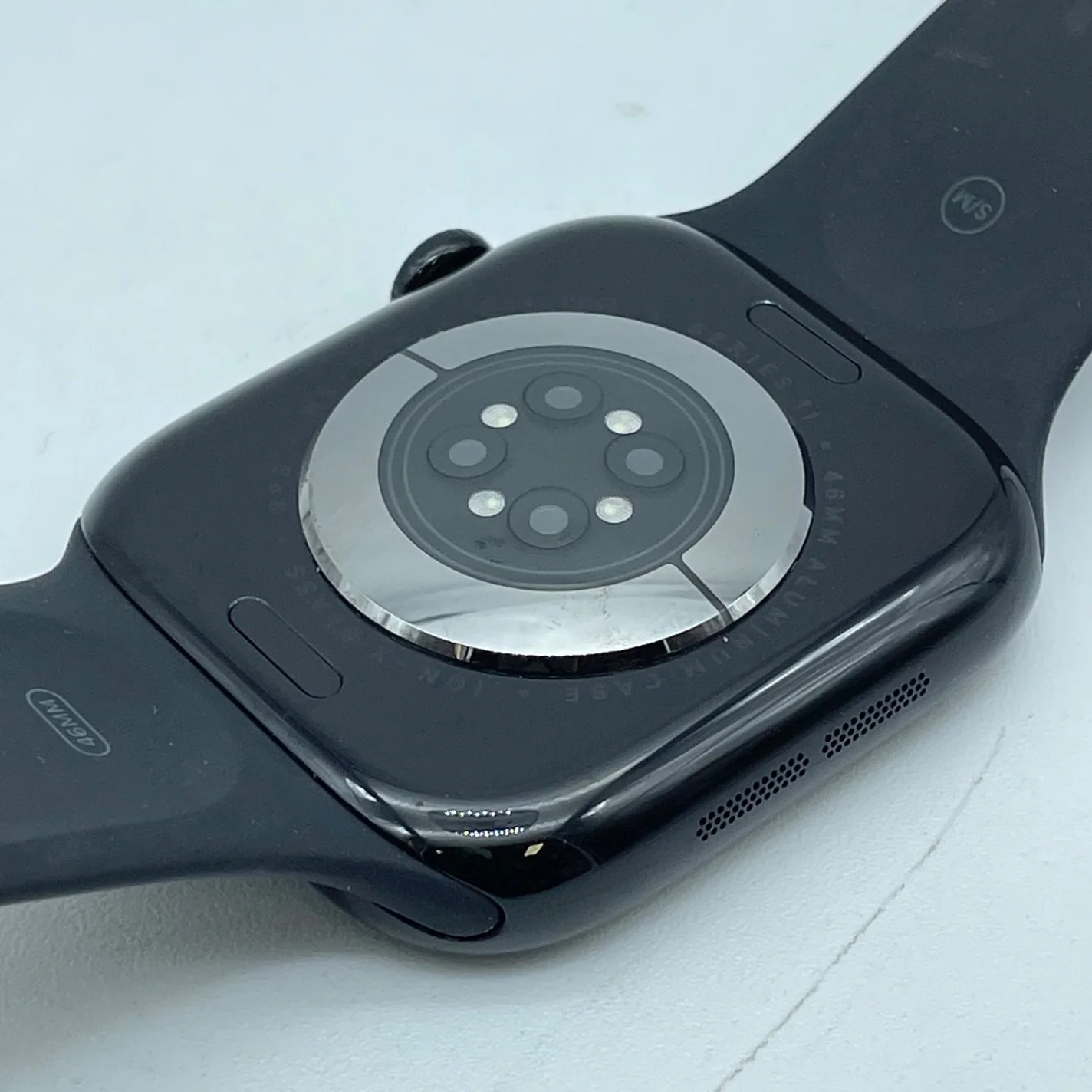 GPS Only Apple Watch Series 11 46MM Black Aluminum Black Sport Band MEUW4LW/A - Image 5
