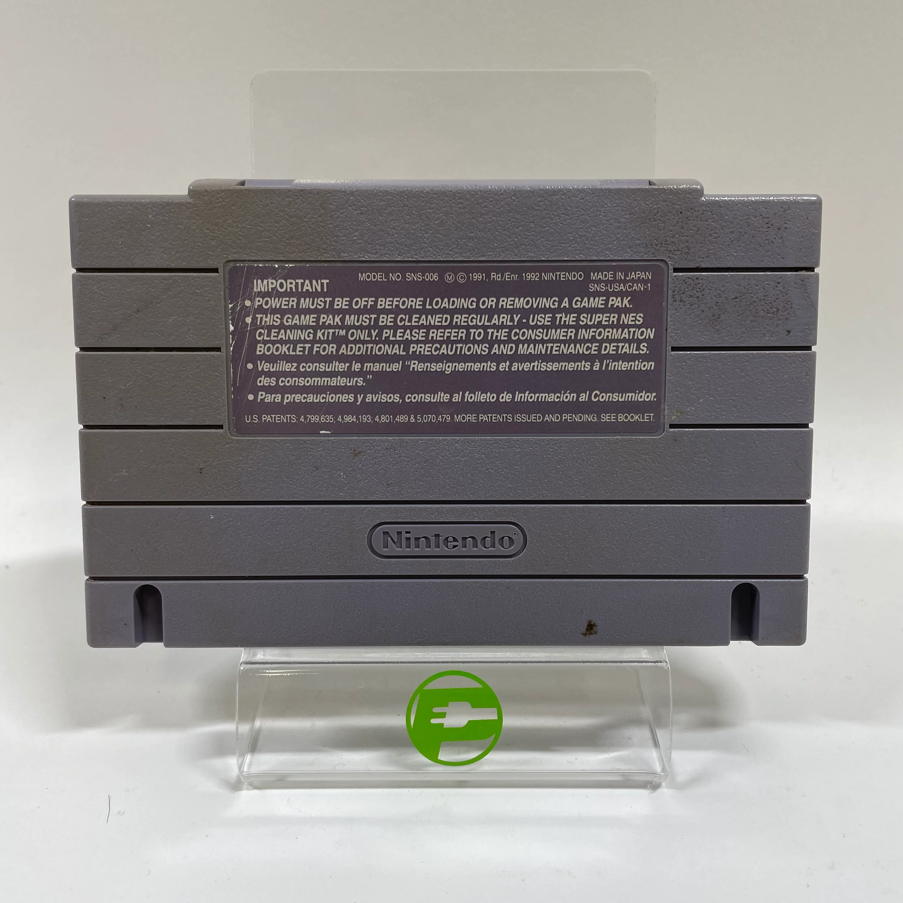 Kendo Rage (Super Nintendo SNES, 1993) Cartridge Only - Image 2