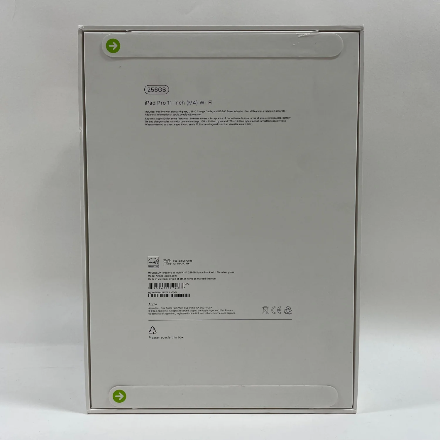 New WiFi Only Apple iPad Pro 11" M4 256GB Space Black MVV83LL/A - Image 2