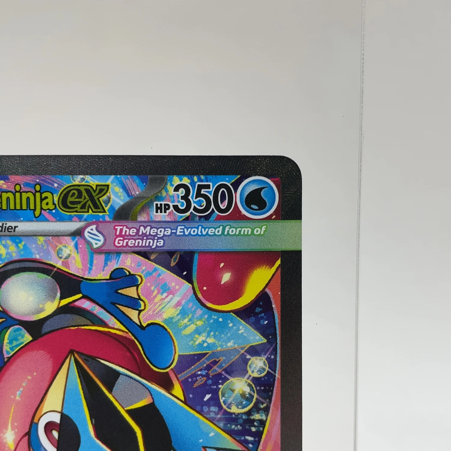 Pokémon TCG Chaos Rising Mega Greninja ex 116/086 Holo Textured ENG - Image 4
