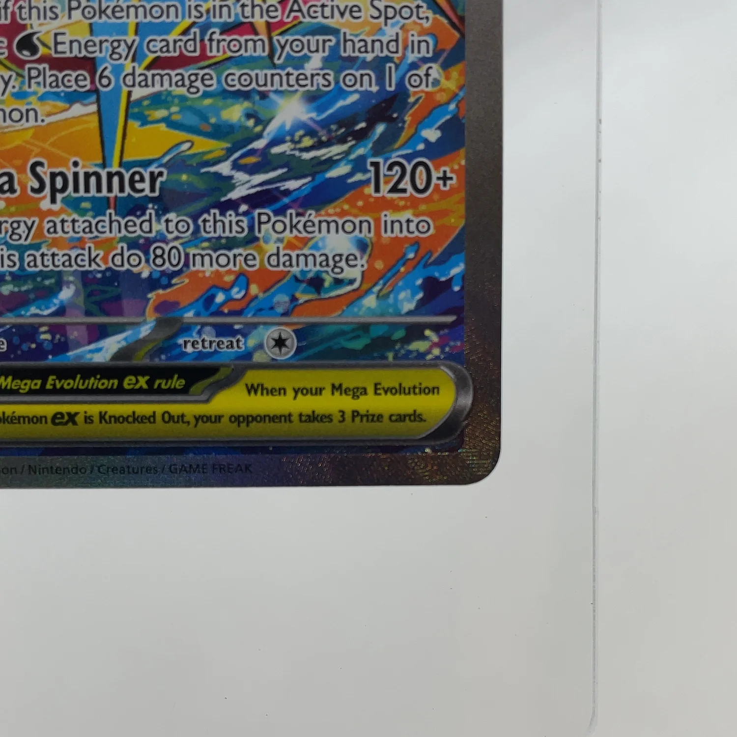 Pokémon TCG Chaos Rising Mega Greninja ex 116/086 Holo Textured ENG - Image 5