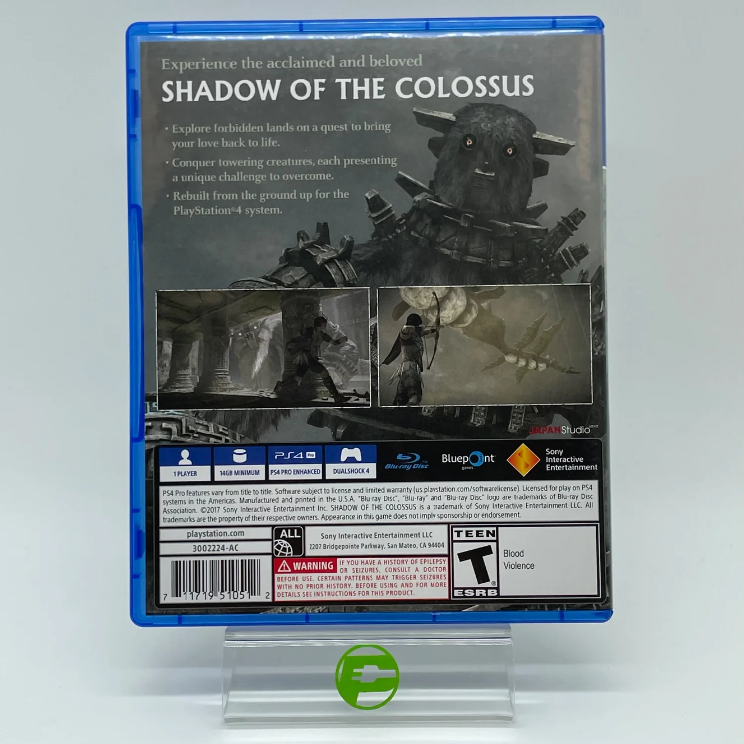 Shadow of the Colossus (Sony PlayStation 4 PS4, 2018) - Image 2