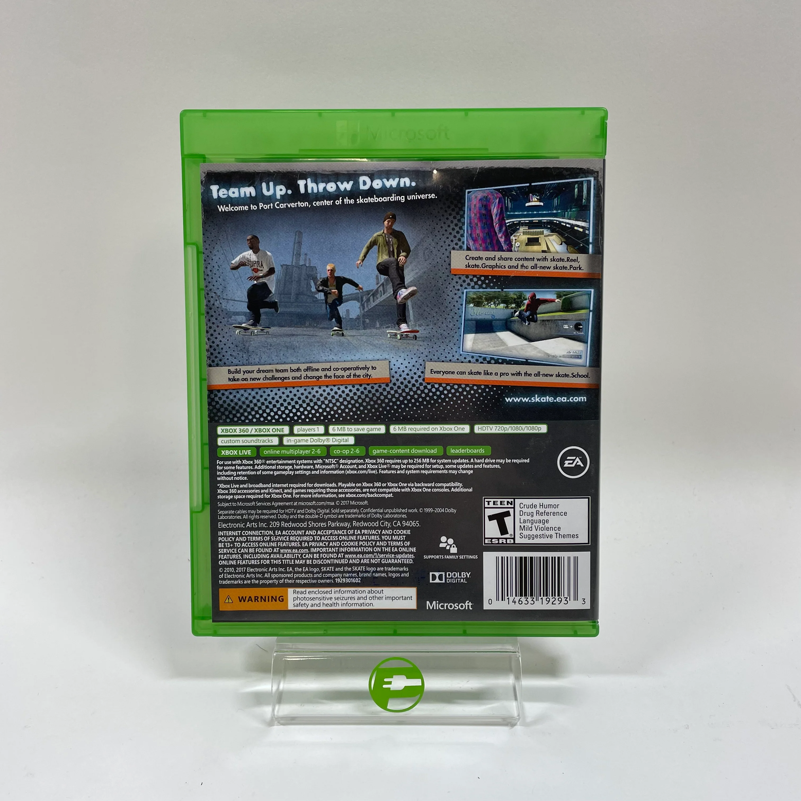 Skate 3 [Platinum Hits] (Microsoft Xbox 360, 2010) - Image 2