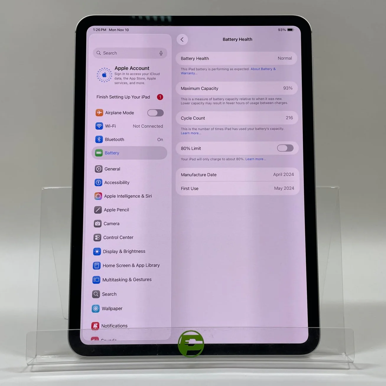 WiFi Only Apple iPad Pro 11" M4 256GB Silver MVV93LL/A - Image 10